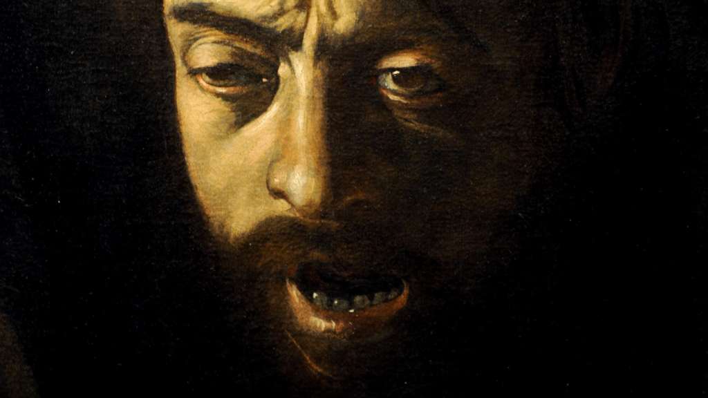 Caravaggio painting