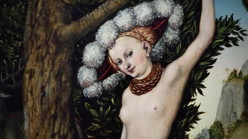 Lucas Cranach the Elder Cupid Complaining to Venus