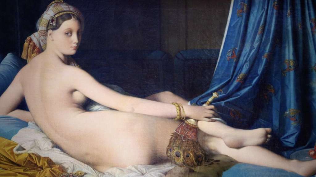 London Art Studies Jean Auguste Dominique Ingres Une Grande Odalisque 