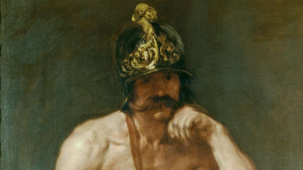 Resting Mars by Diego Velázquez 