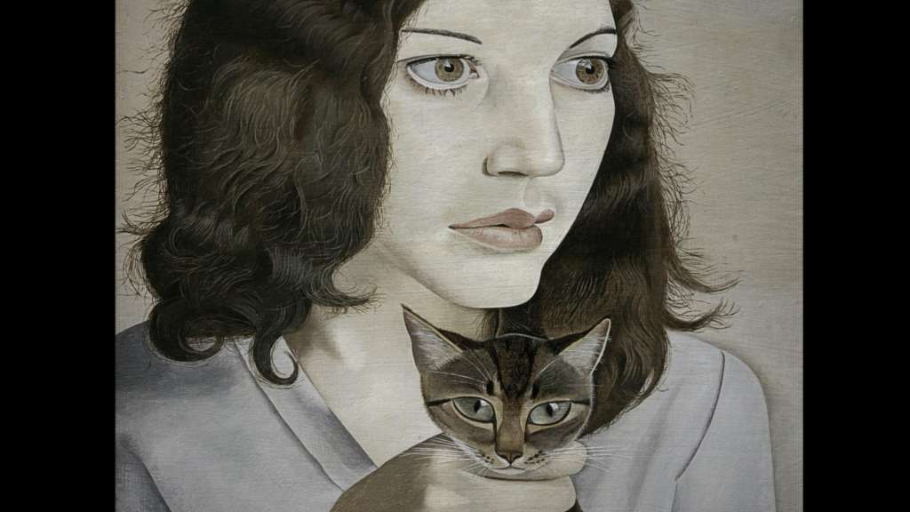 London Art Studies Lucian Freud Girl with a Kitten