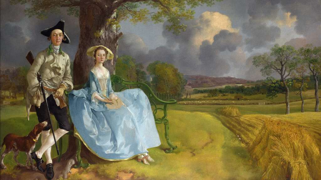 London Art Studies Thomas Gainsborough Mr and Mrs Andrews