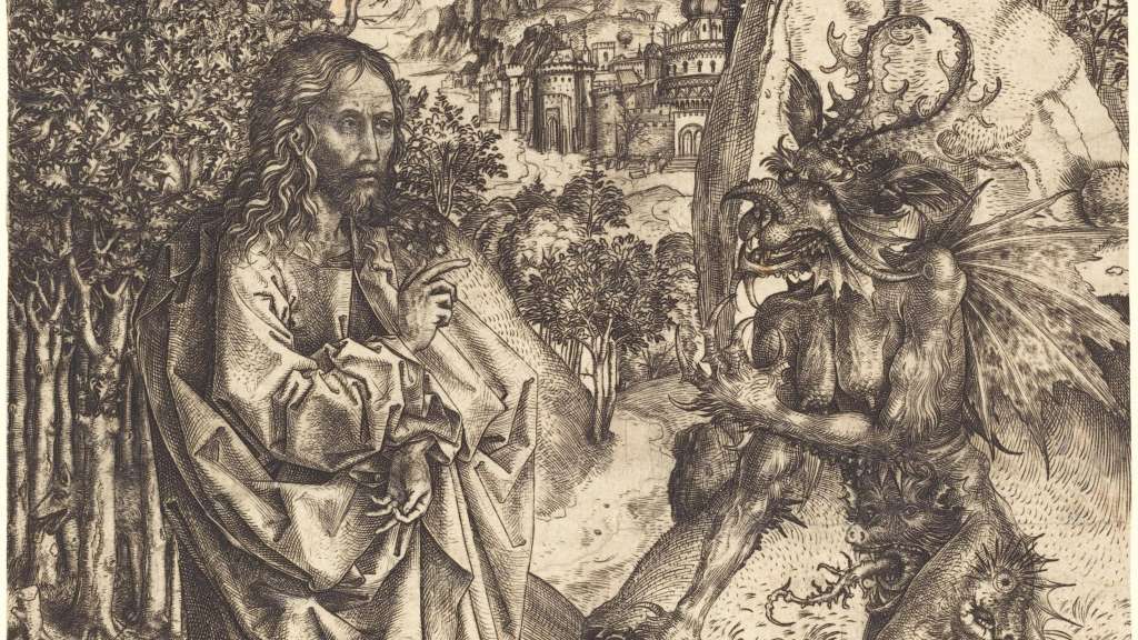 The Temptation of Christ by Master LCz