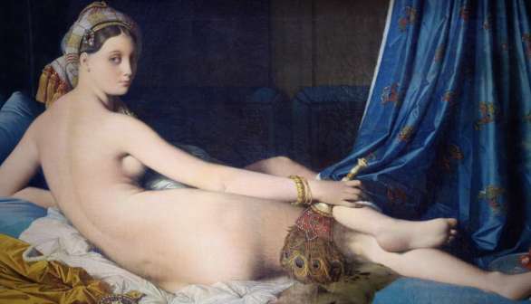 London Art Studies Jean Auguste Dominique Ingres Une Grande Odalisque 