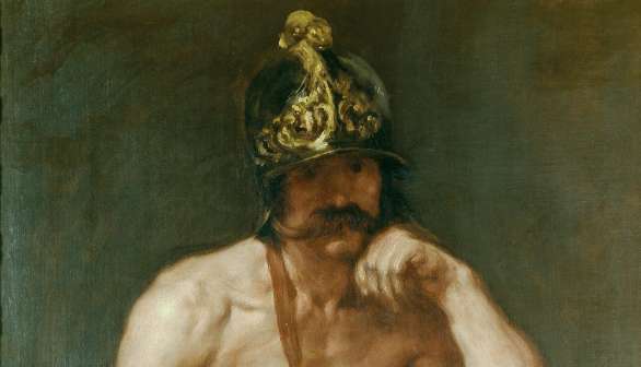 Resting Mars by Diego Velázquez 
