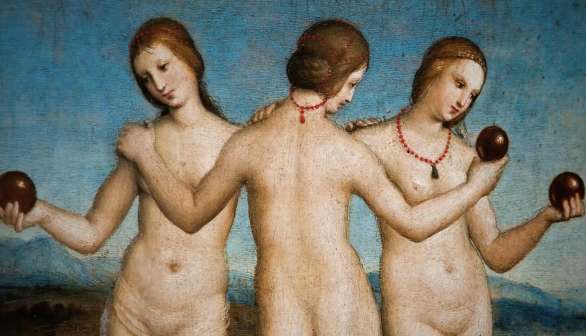 London Art Studies  Raphael The Three Graces