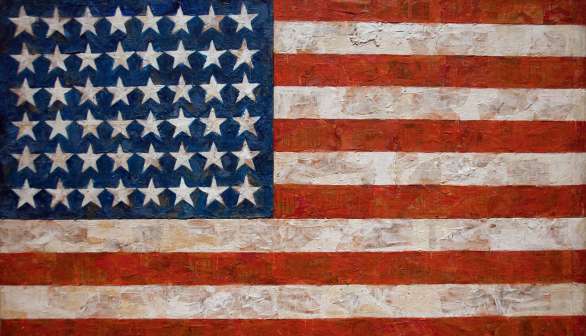 London Art Studies Jasper Johns Flag