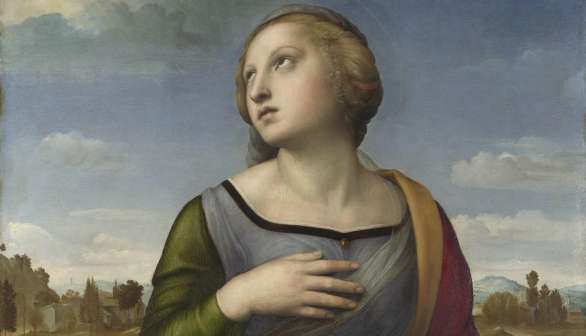 London Art Studies Raphael Saint Catherine of Alexandria