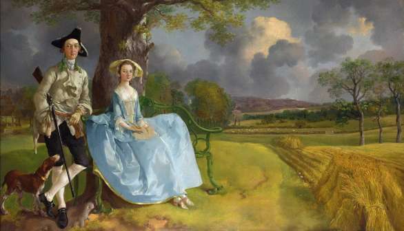 London Art Studies Thomas Gainsborough Mr and Mrs Andrews