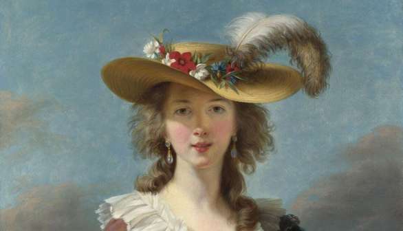 Self Portrait in a Straw hat